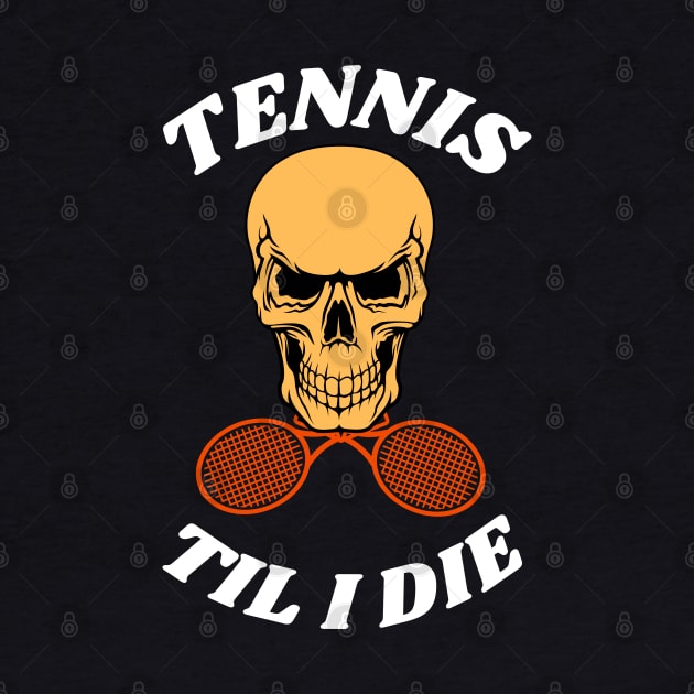 US Open Awesome Tennis Lover Skull and Crossbones Tennis Rackets by TopTennisMerch